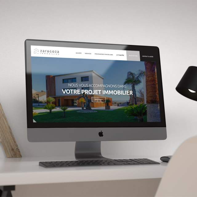 Nouveau site promoteur immobilier Frontignan